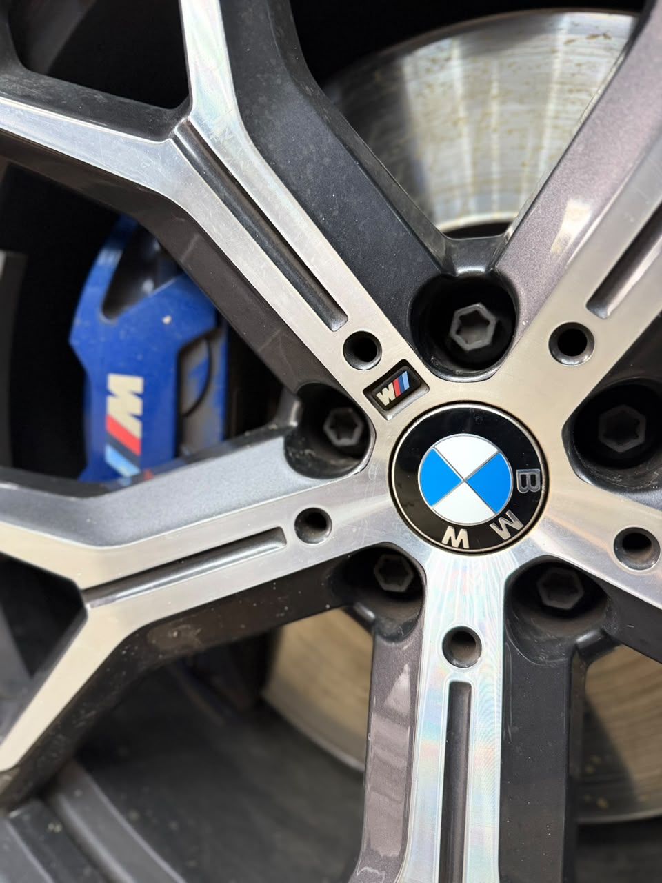 Alloy wheel restoration in progress at DOP Respray in Karen, Nairobi